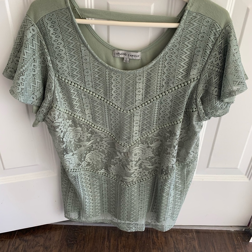 Absolutely Famous Green Blouse !